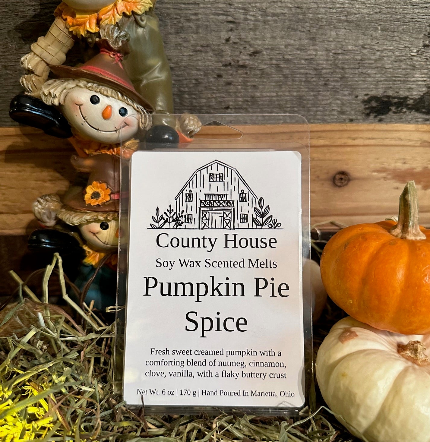 Pumpkin Pie Spice Soy Wax Melt
